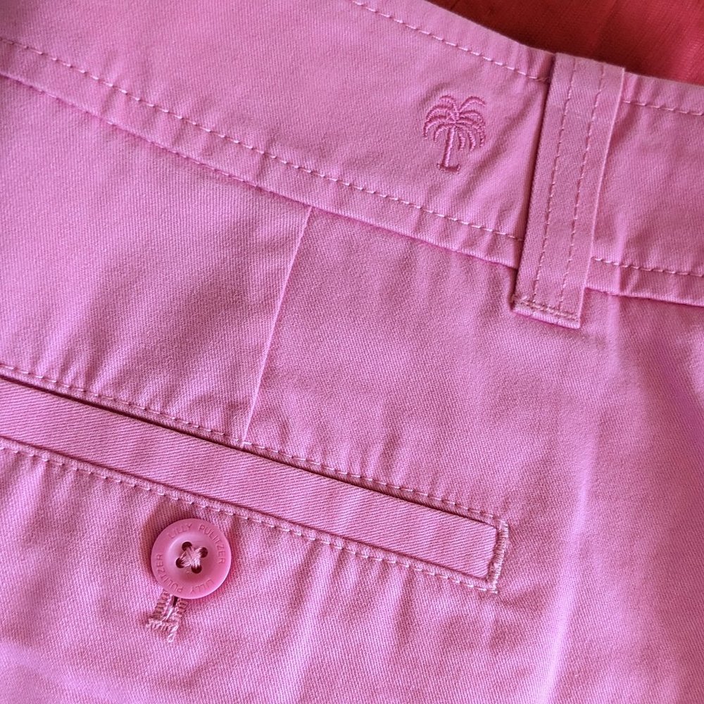 Lilly Pulitzer Pink Cotton skirt size 8